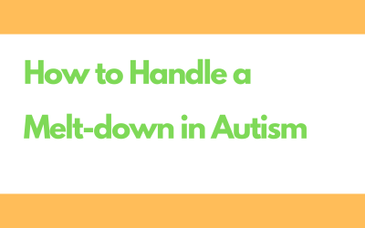 How to Calm Down a Child with Autism During a Meltdown